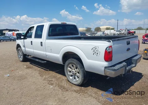 2015 Ford F-250 Xl из США, поврежденный, VIN 1FT7W2BT4FEB51919